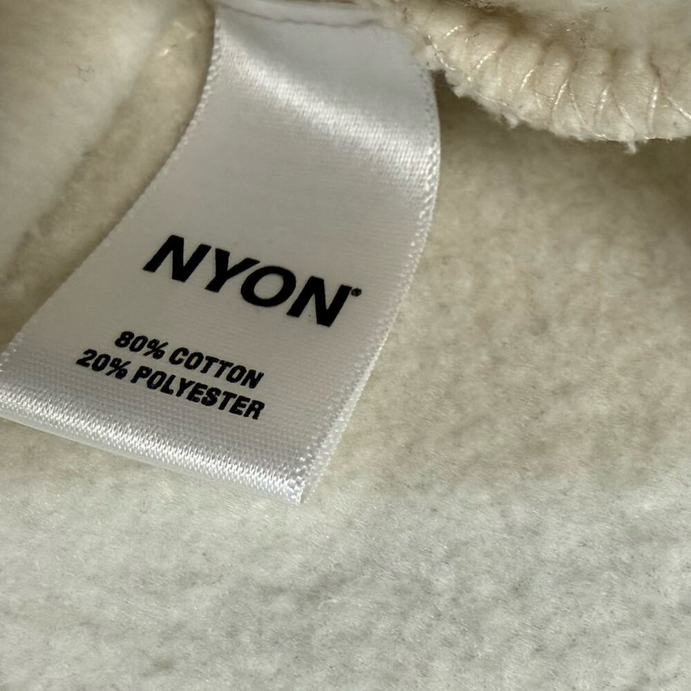 New York or Nowhere NYON Cream Purple Green Crew Neck Sweatshirt size 2X / XXL - Picture 5 of 9